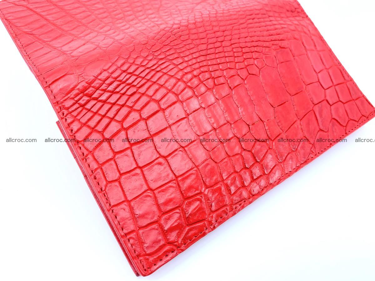 bifold long wallet from genuine crocodile skin 493 Foto 11