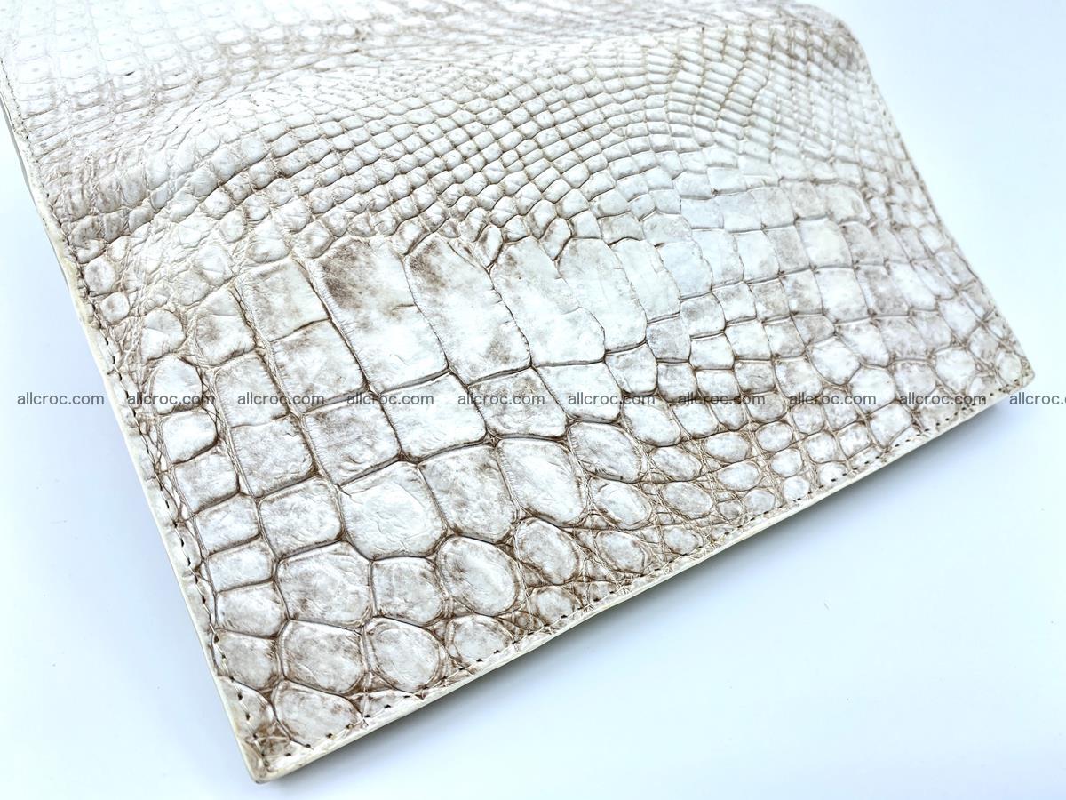 bifold long wallet from genuine crocodile skin 494 Foto 7