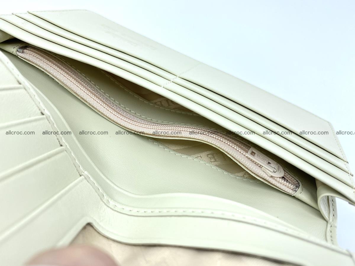 bifold long wallet from genuine crocodile skin 494 Foto 11