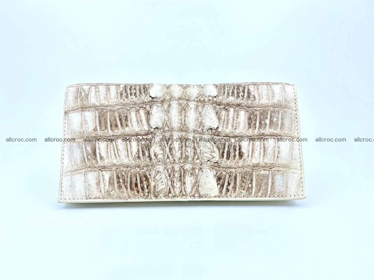 bifold long wallet from genuine crocodile skin 496 Foto 2