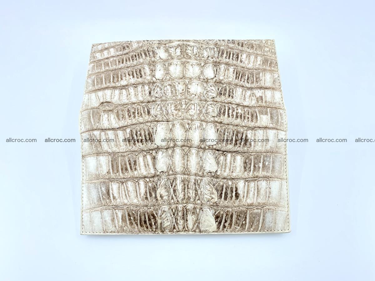 bifold long wallet from genuine crocodile skin 496 Foto 8