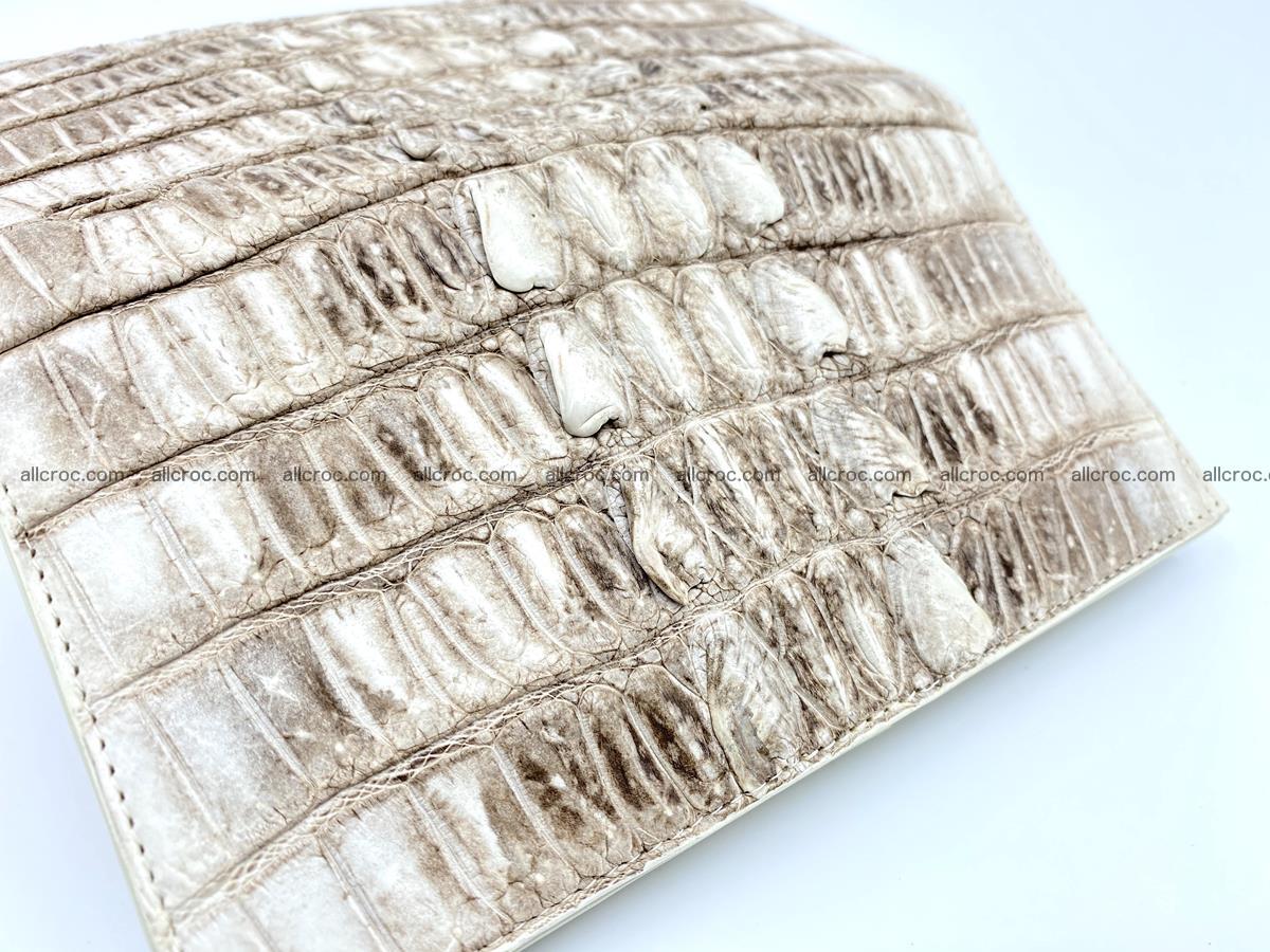 bifold long wallet from genuine crocodile skin 496 Foto 10