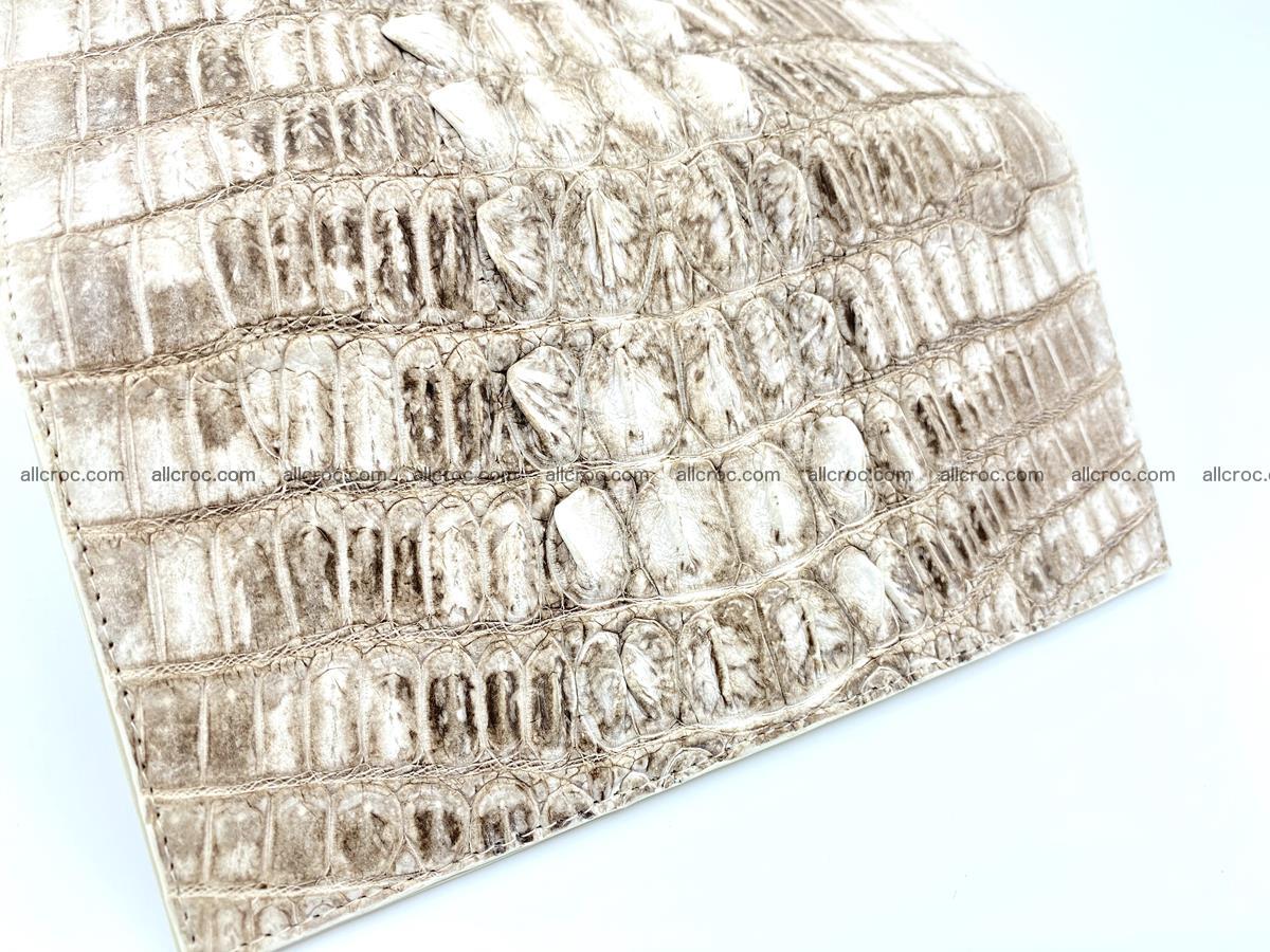 bifold long wallet from genuine crocodile skin 496 Foto 11