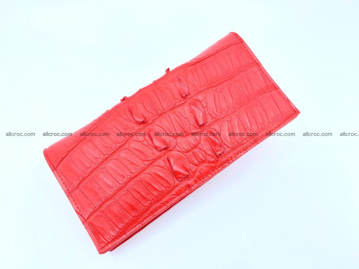 bifold long wallet from genuine crocodile skin 495 Foto 3