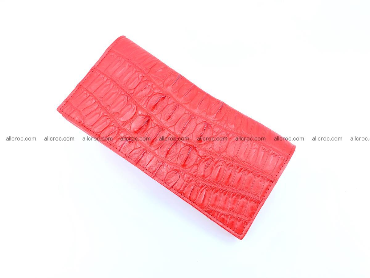 bifold long wallet from genuine crocodile skin 495 Foto 4