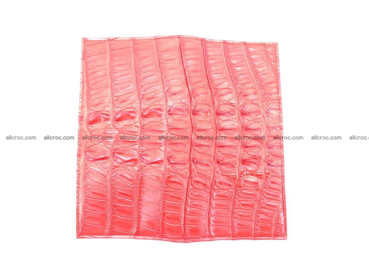 bifold long wallet from genuine crocodile skin 495 Foto 7