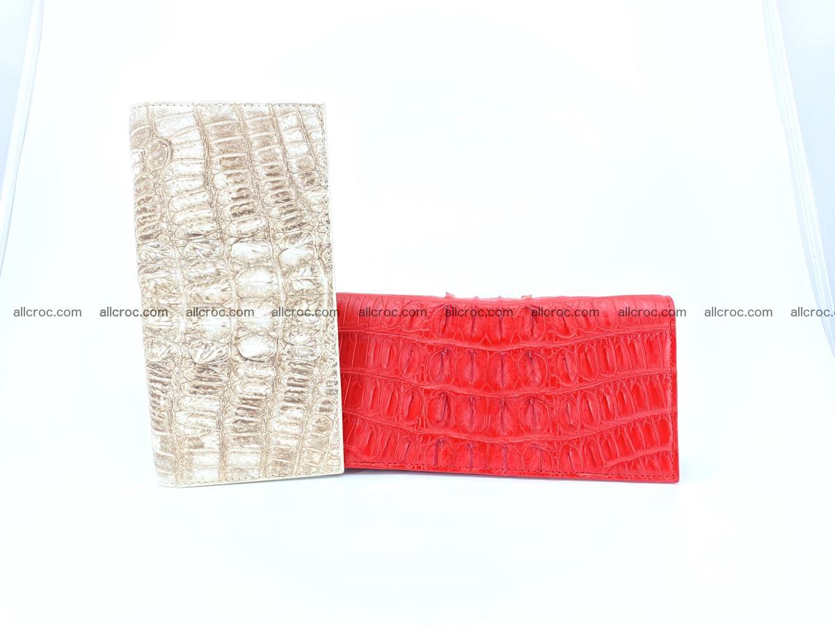 bifold long wallet from genuine crocodile skin 496 Foto 16