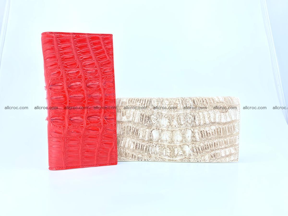 bifold long wallet from genuine crocodile skin 495 Foto 17