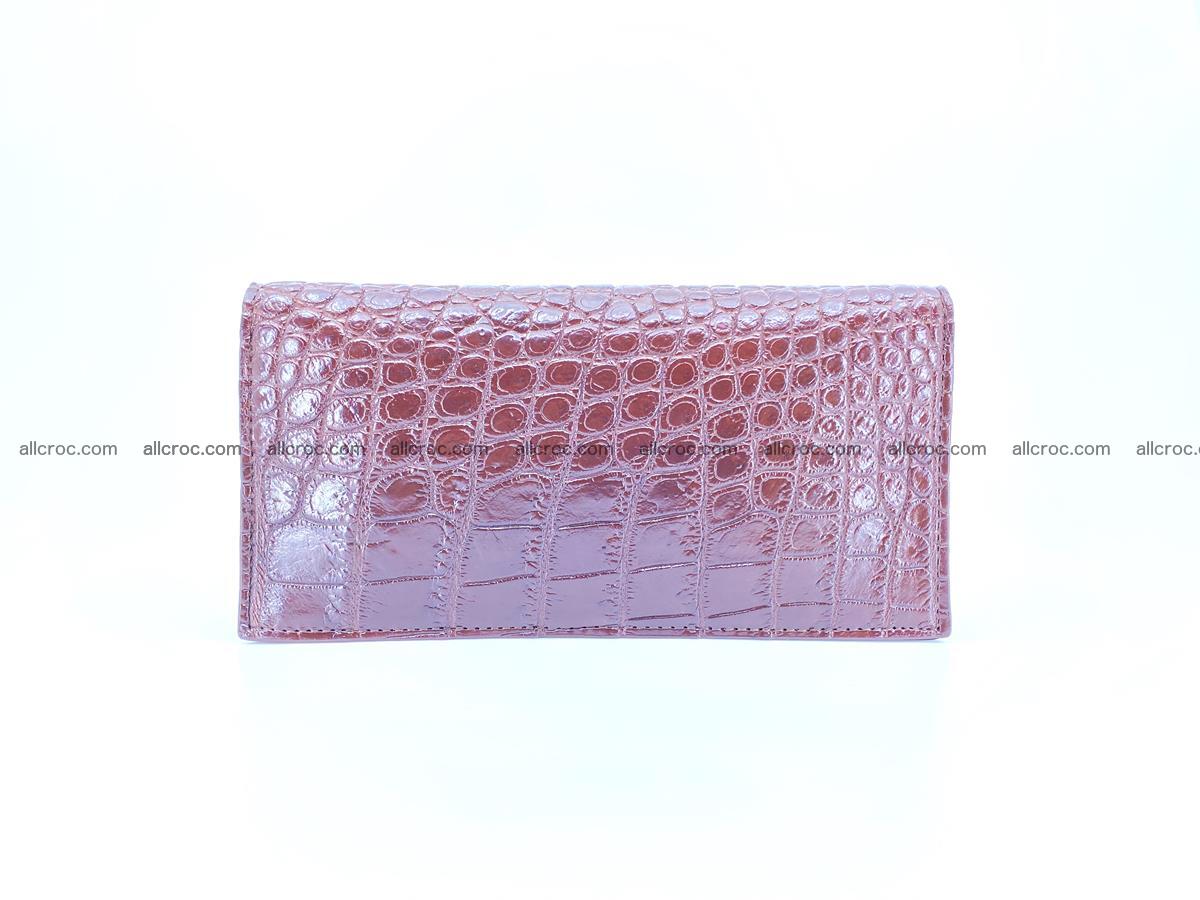 Crocodile skin long wallet 488 Foto 2