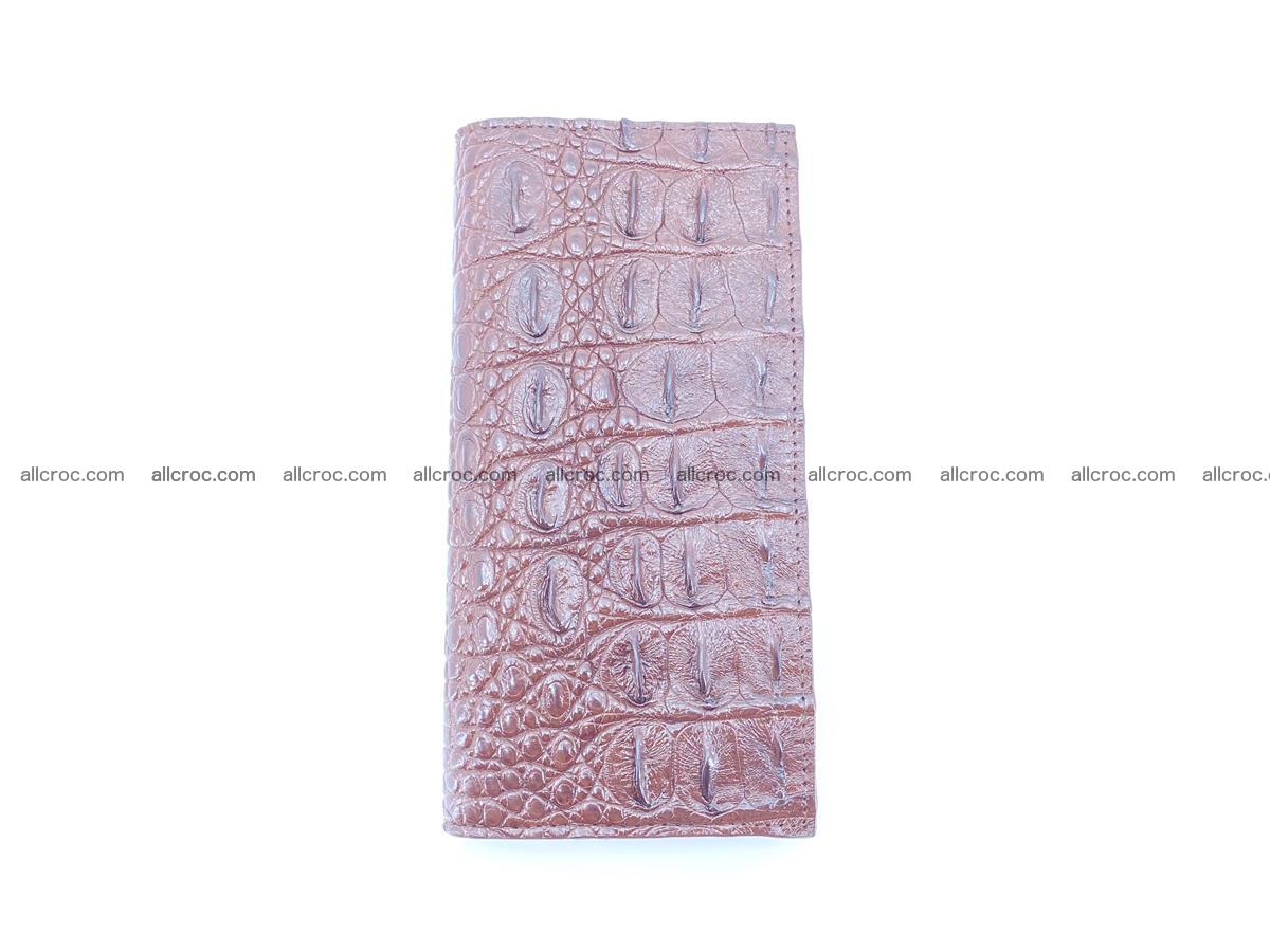 Crocodile skin long wallet 488 Foto 6