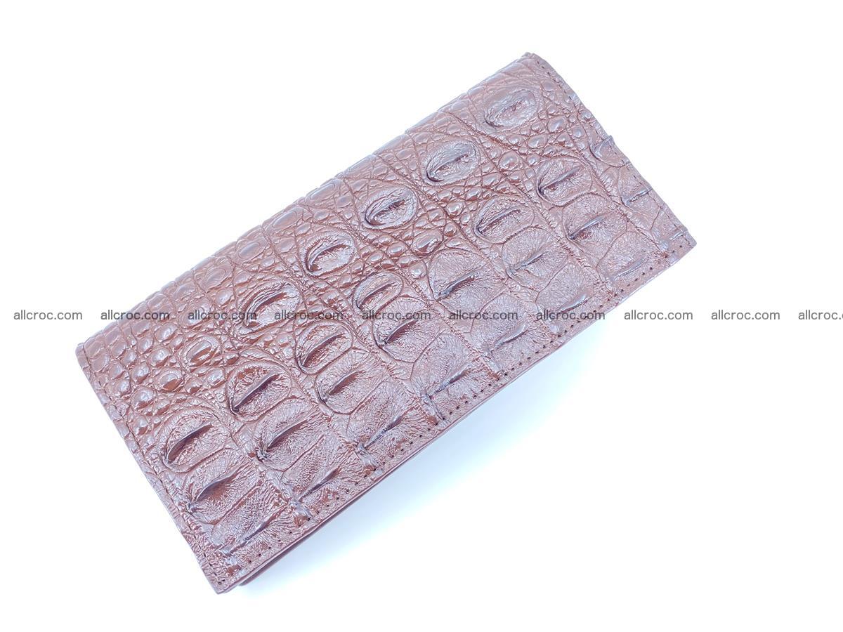 Crocodile skin long wallet 488 Foto 4