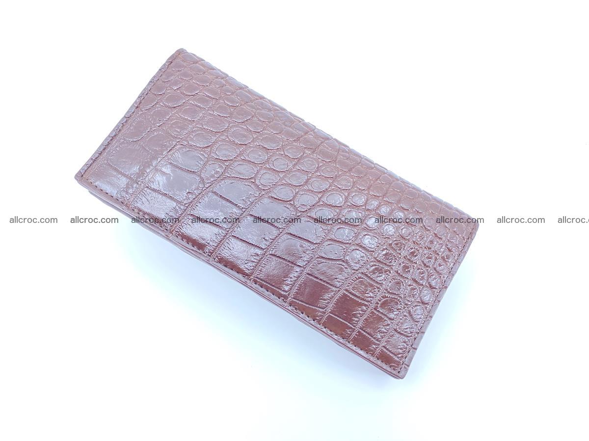 Crocodile skin long wallet 488 Foto 5
