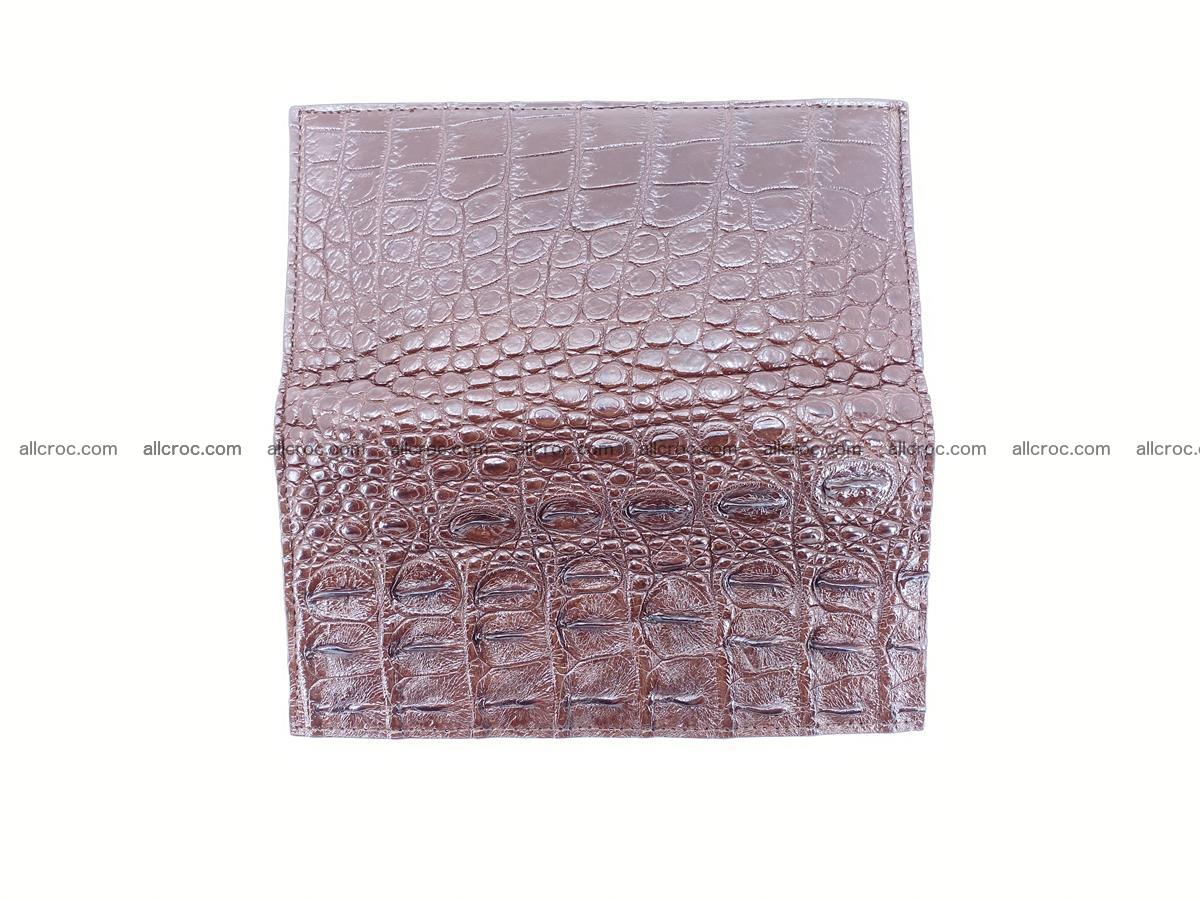 Crocodile skin long wallet 488 Foto 9