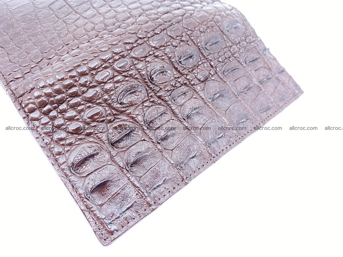 Crocodile skin long wallet 488 Foto 10