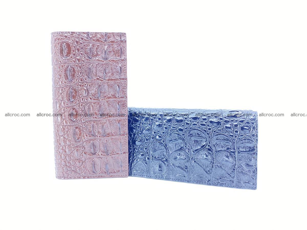 Crocodile skin long wallet 488 Foto 3