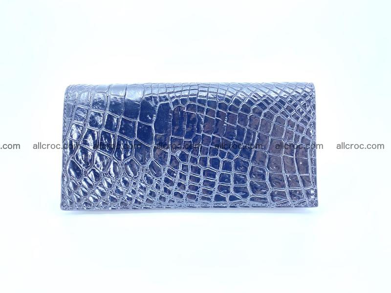 bifold long wallet from crocodile skin 484