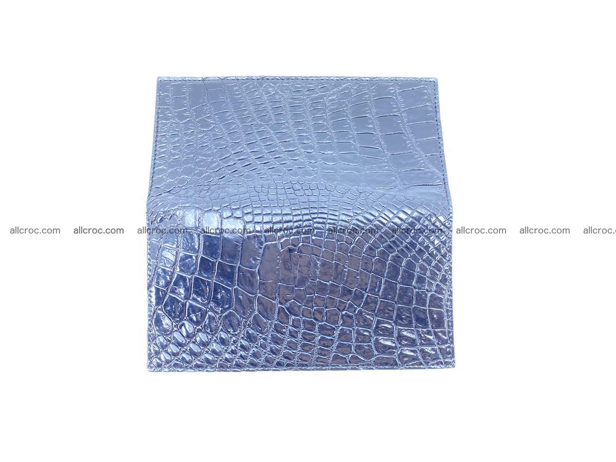bifold long wallet from crocodile skin 484 Foto 8