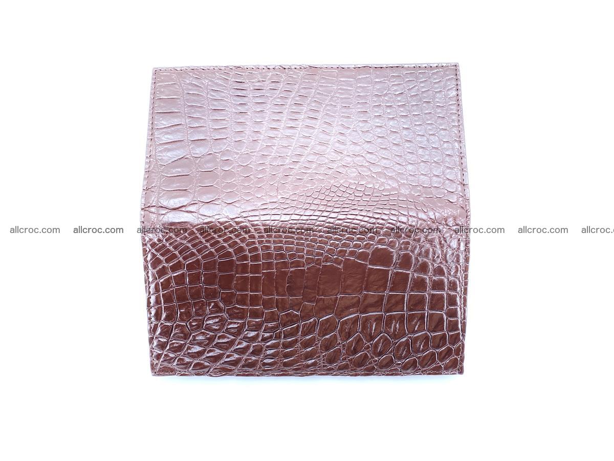 bifold long wallet from genuine crocodile skin 489 Foto 8