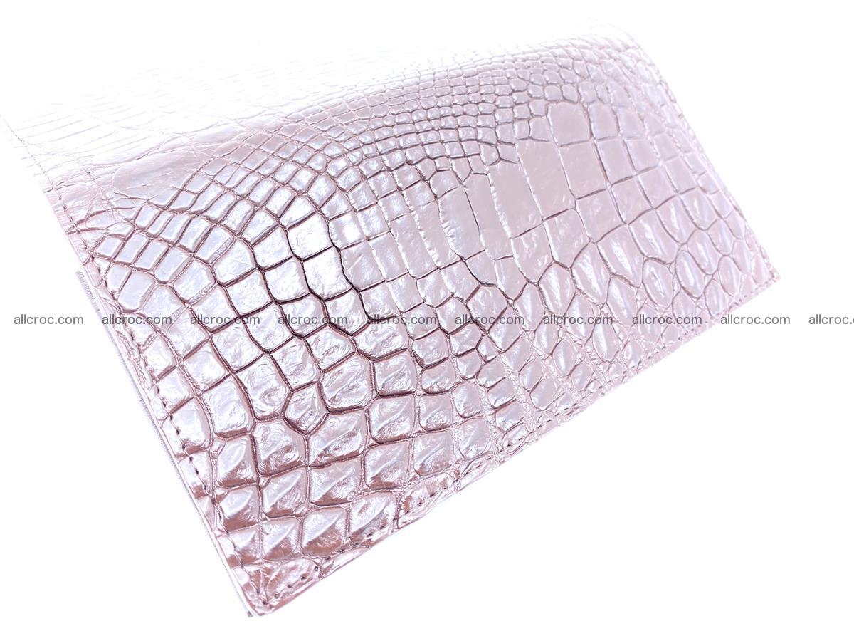 bifold long wallet from genuine crocodile skin 489 Foto 10