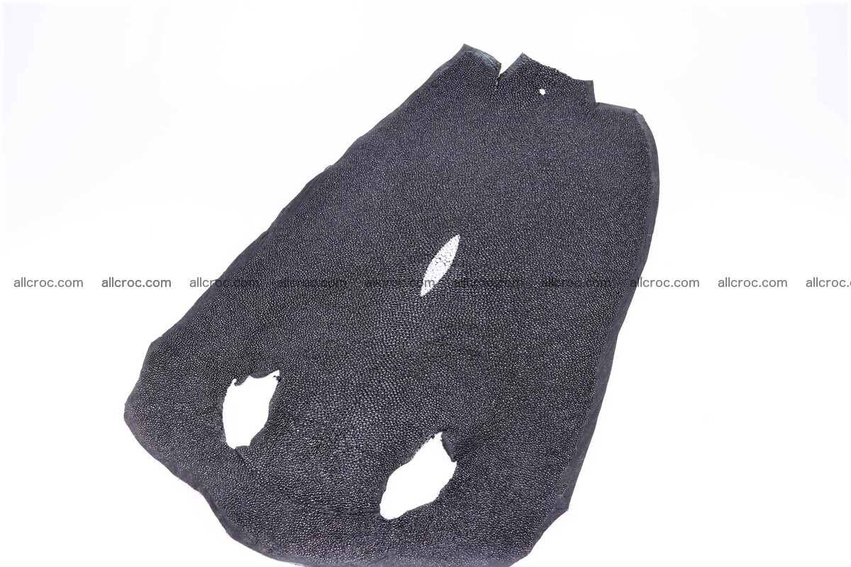 Stingray skin round shape 11 inches 1274 Foto 0