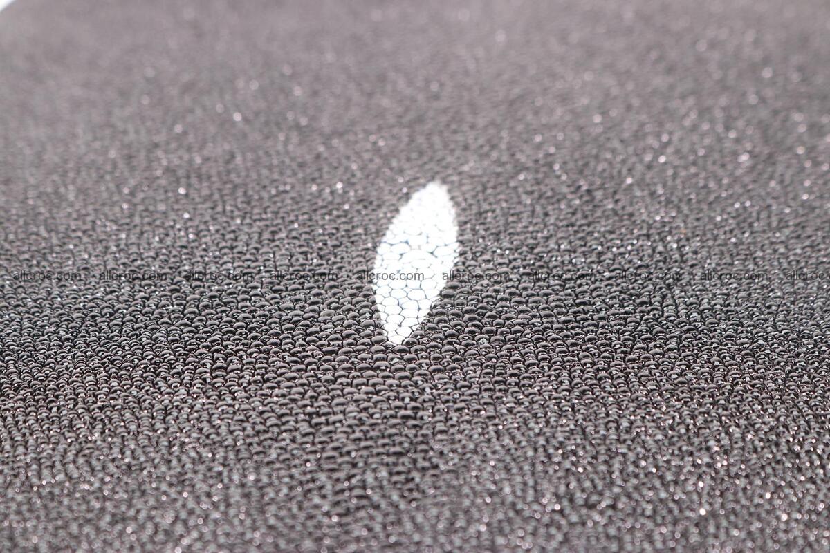 Stingray skin round shape 11 inches 1274 Foto 3