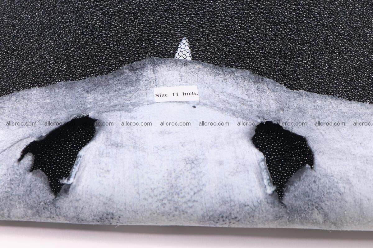 Stingray skin round shape 11 inches 1274 Foto 4