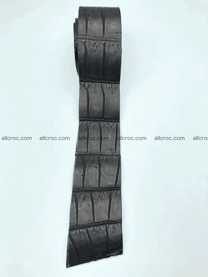Blank for belt from Siamese crocodile skin belly part 568 Foto 1
