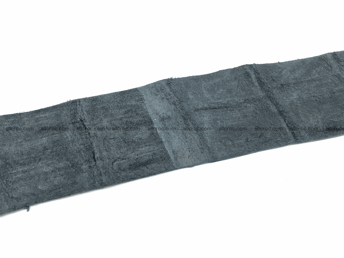 Blank for belt from Siamese crocodile skin belly part 568 Foto 3