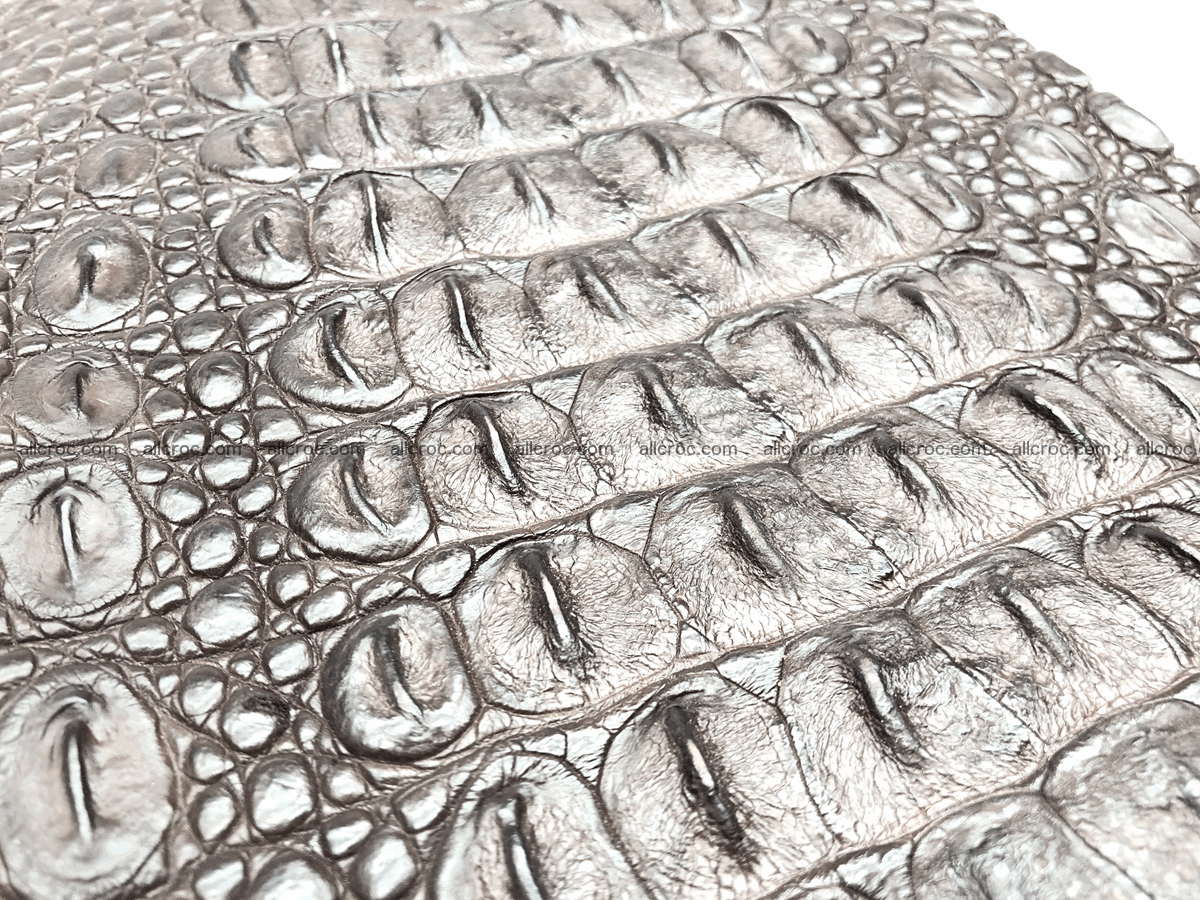 Blank for wallet from crocodile skin 23cm x 19cm 574 Foto 3