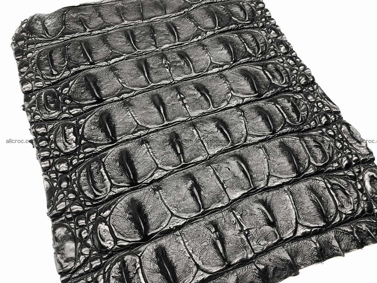 Blank for wallet from crocodile skin 25cm x 21.5cm 576 Foto 1