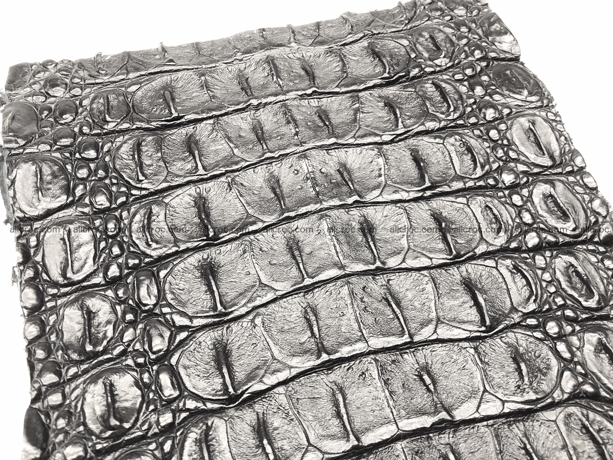 Blank for wallet from crocodile skin 25cm x 21.5cm 576 Foto 3