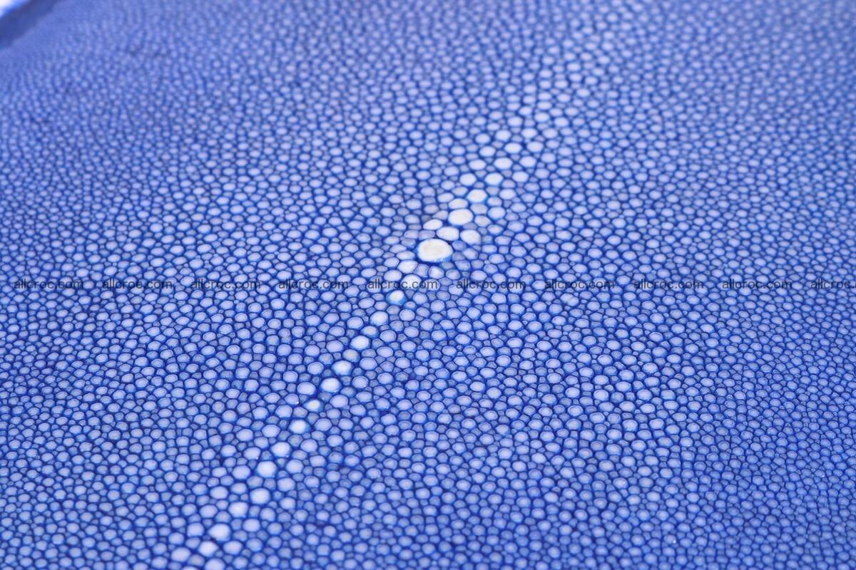 Sanded stingray skin long shape 9 inches 1275 Foto 2