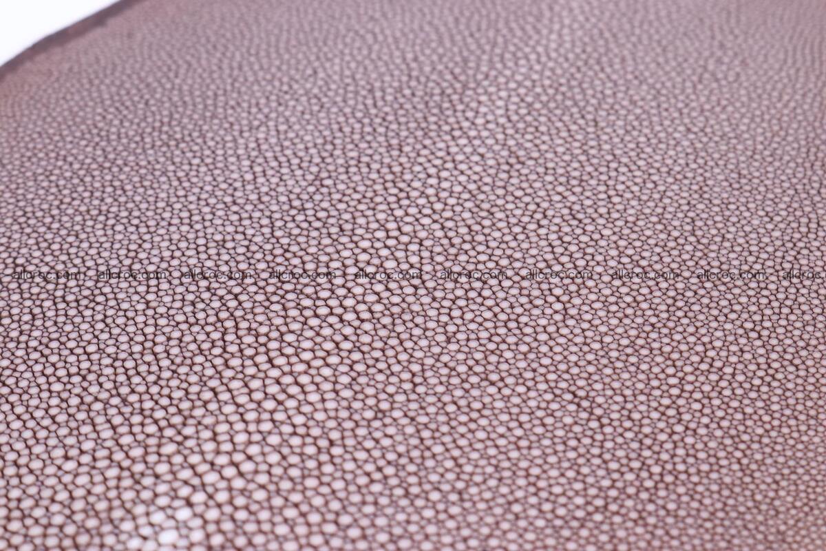 Sanded stingray skin long shape 8 inches 1279 Foto 2