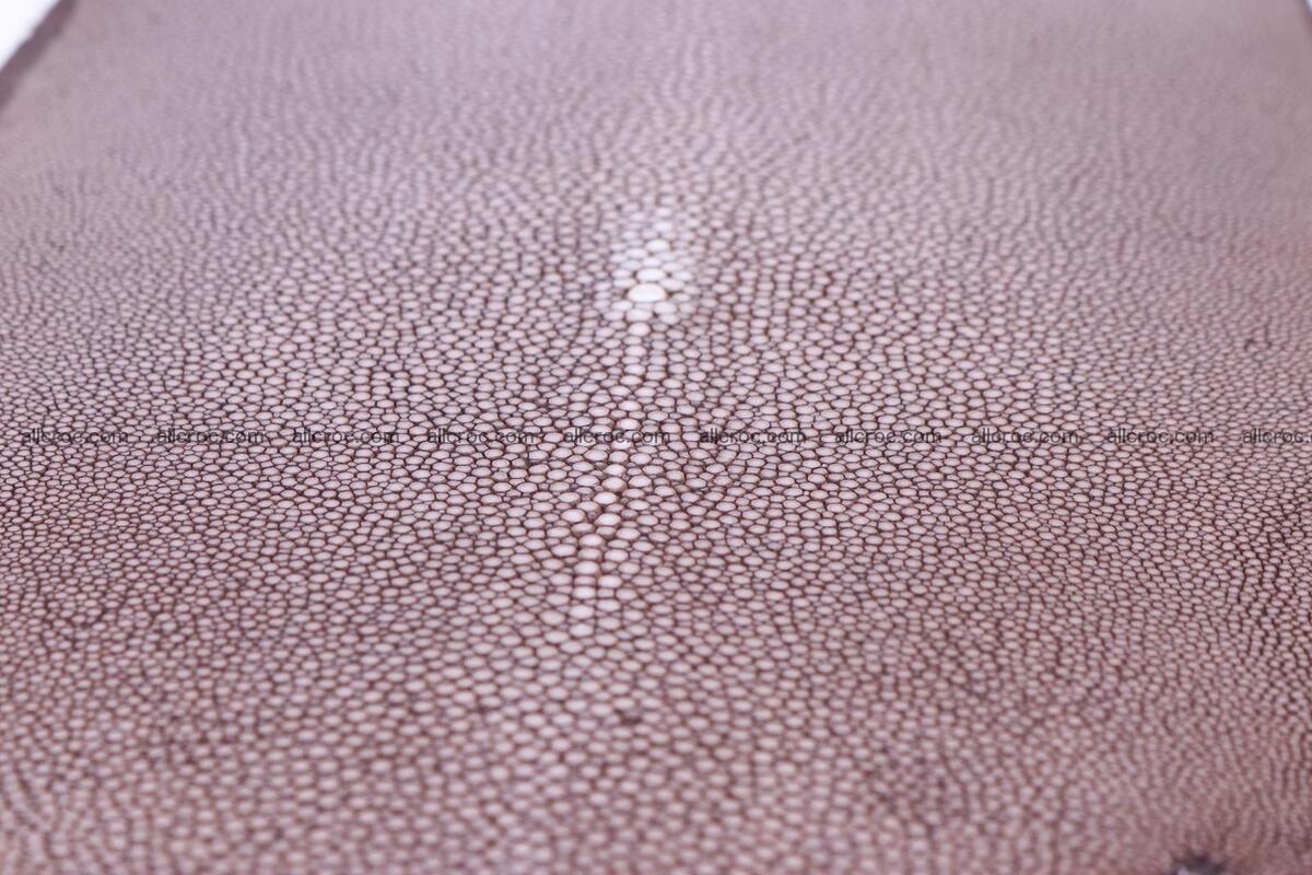 Sanded stingray skin long shape 8 inches 1279 Foto 3