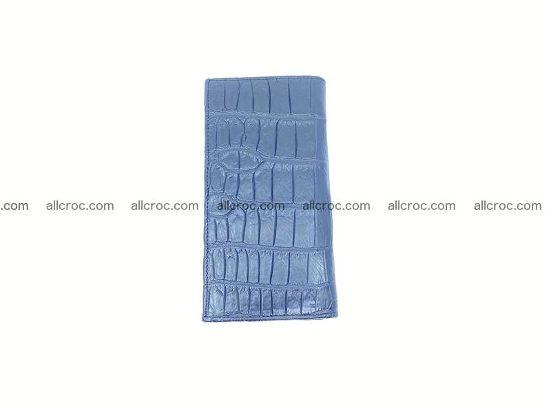 Completely crocodile skin long wallet 1012