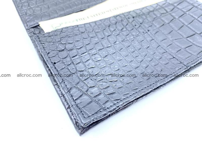 Completely crocodile skin long wallet 1012