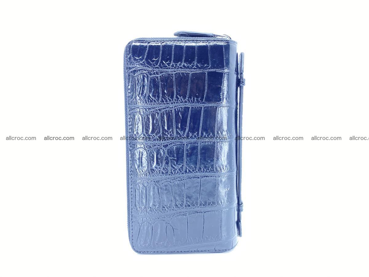 Crocodile skin wallet 2 zips 917 Foto 6
