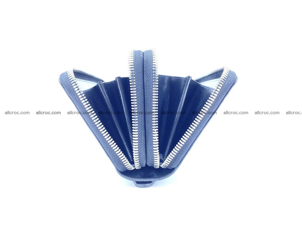 Crocodile skin wallet 2 zips 917 Foto 13