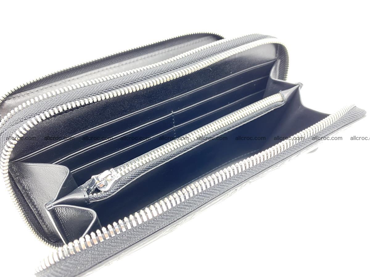 Crocodile skin wallet 2 zips 917 Foto 15
