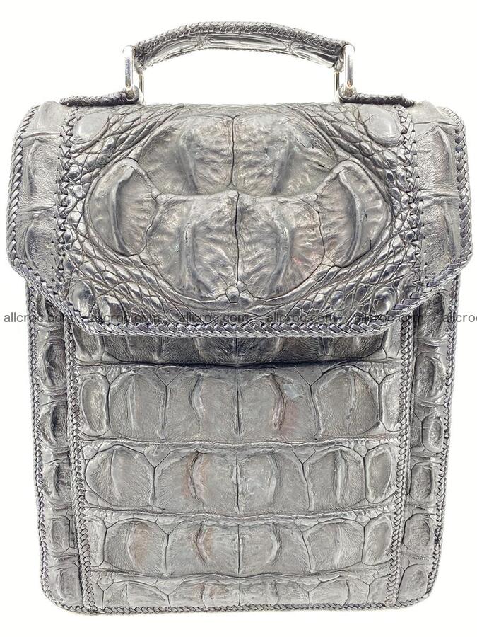 Crocodile leather handbag for men 900 Foto 14