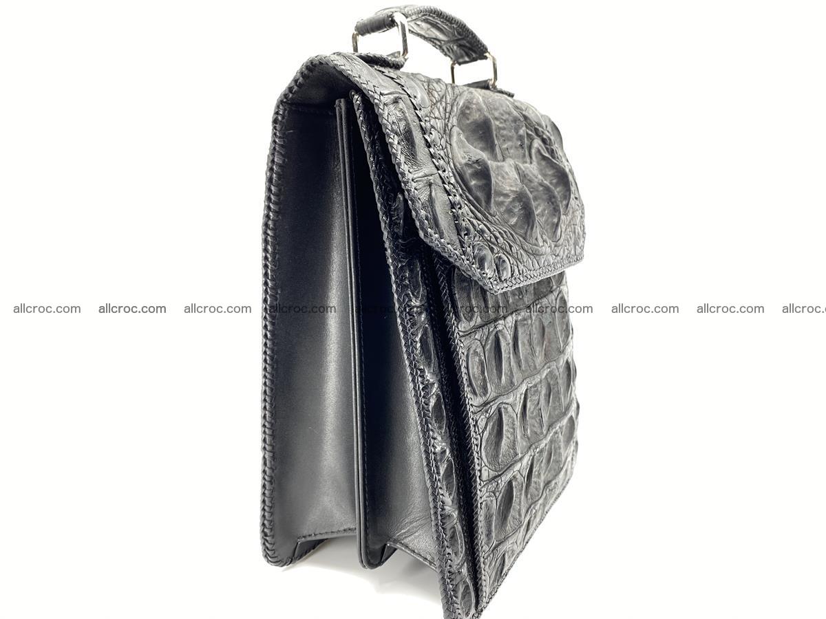 Crocodile leather handbag for men 900 Foto 8