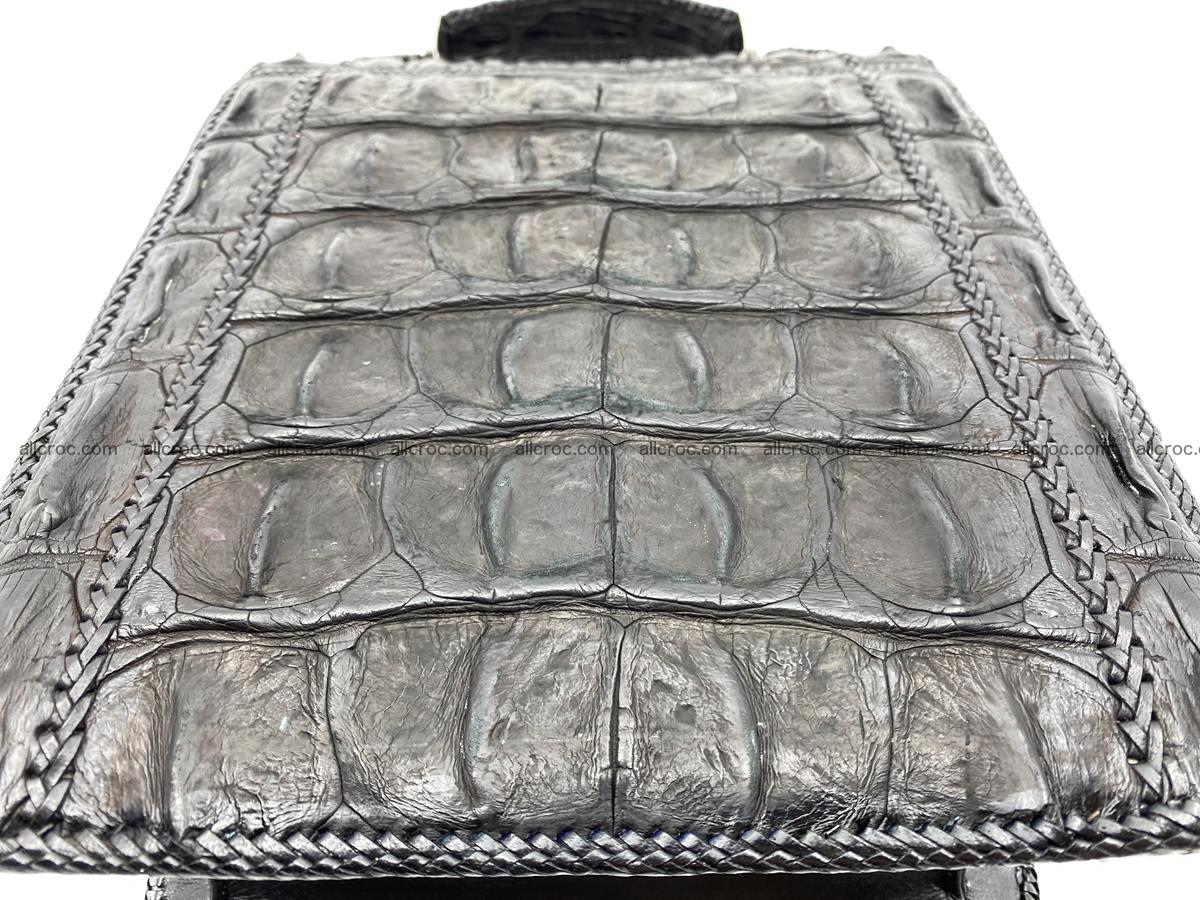 Crocodile leather handbag for men 900 Foto 5