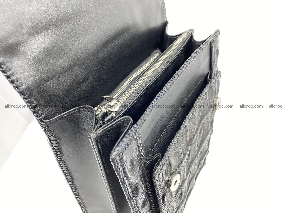 Crocodile leather handbag for men 900 Foto 9