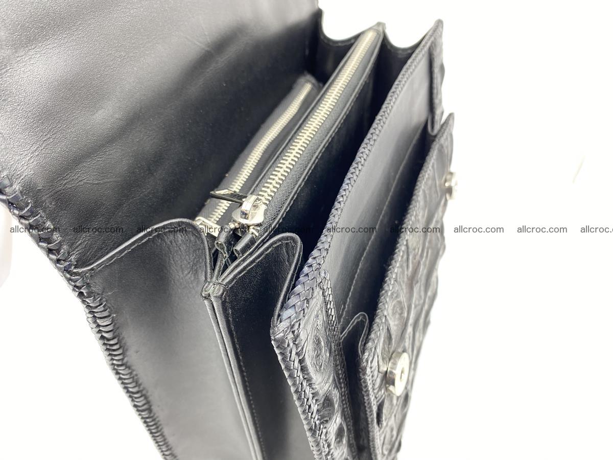 Crocodile leather handbag for men 900 Foto 10