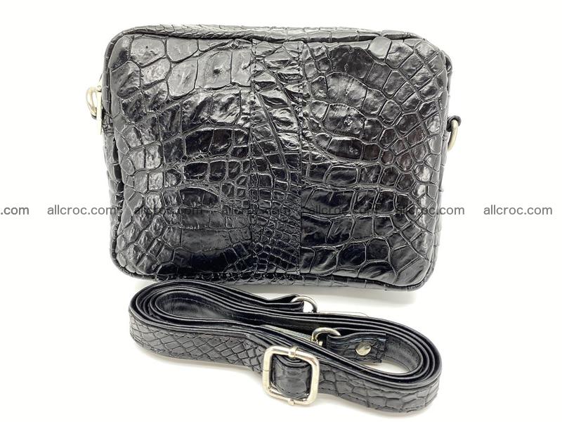 Crocodile leather shoulder bag 901