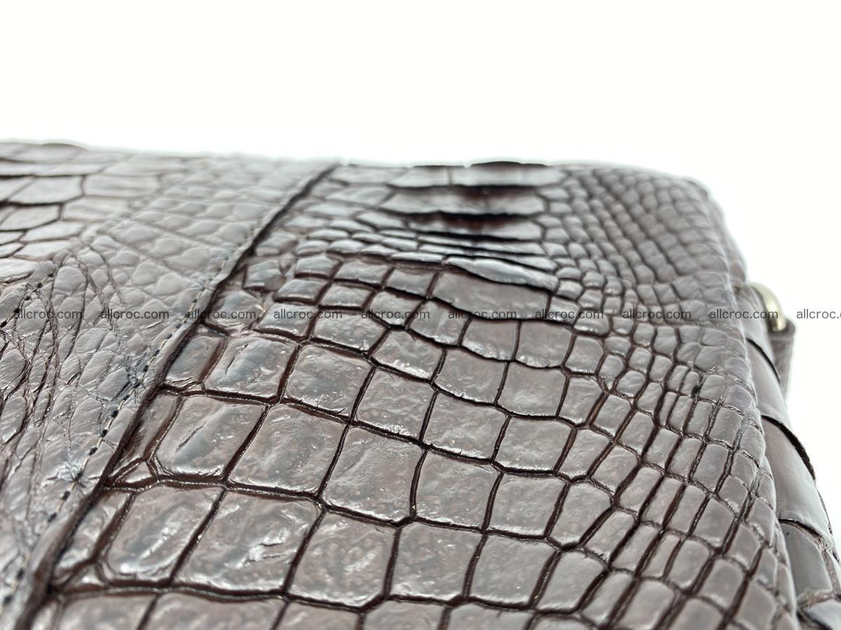 Crocodile leather shoulder bag 902 Foto 5