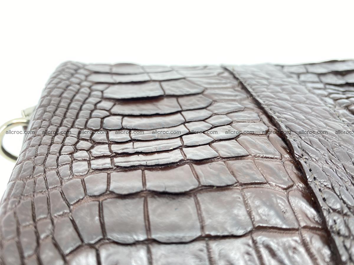 Crocodile leather shoulder bag 902 Foto 7