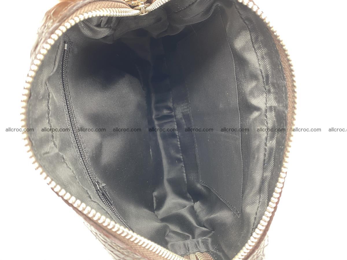Crocodile leather shoulder bag 902 Foto 10