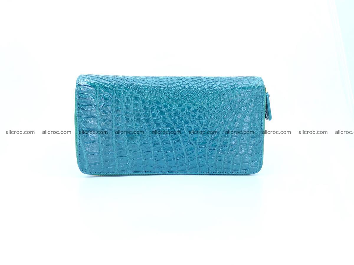 Crocodile skin wallet 2-zips 1010 Foto 5