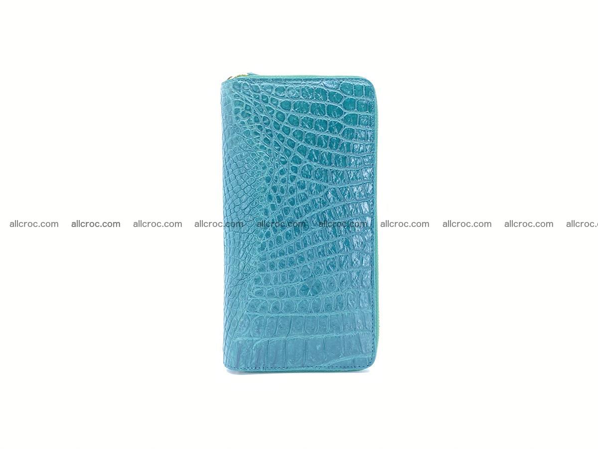Crocodile skin wallet 2-zips 1010 Foto 7
